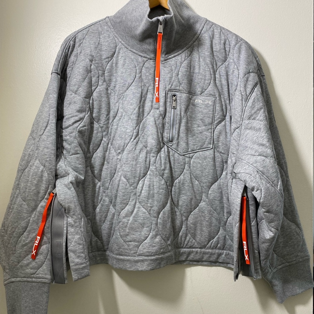 Ralph Lauren Gray Quilted Jacket